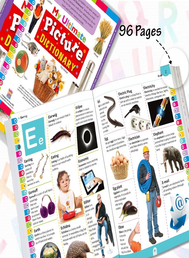BRIJBASI Hello Friend My Ultimate Picture Dictionary Word Book With 100 Pages, 4+ yrs - Image 2